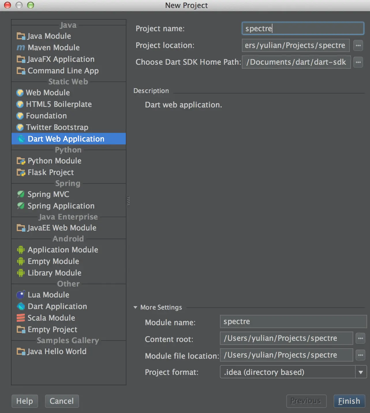 Creating a dart web application in Jetbrains IntelliJ/Webstorm Creating a dart web application in Jetbrains IntelliJ/Webstorm